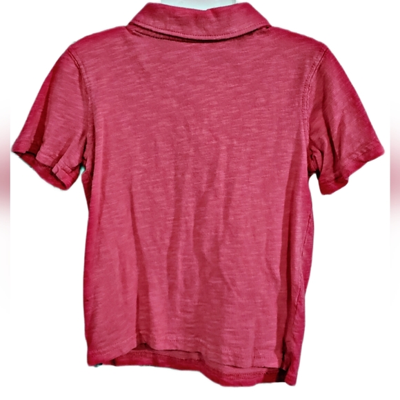 Carter's Coral Colored Boys' Polo Shirt Sz 3T - Picture 2 of 3